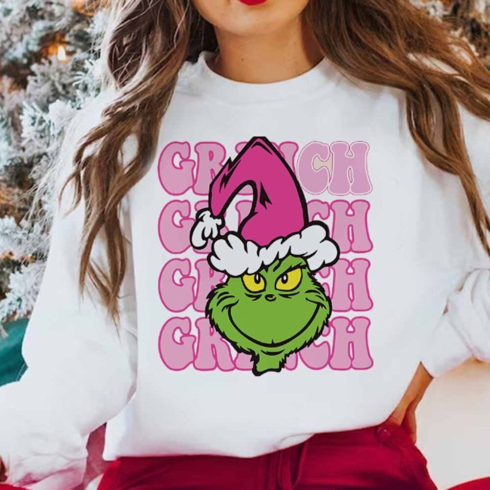 Merry Grinchmas Sweatshirt  Christmas Sweatshirt The Grinch Sweater